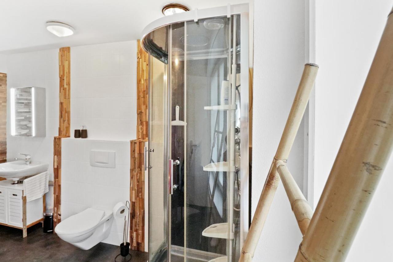 Appartement Confortable Avec Un Sauna Лойкербад Экстерьер фото