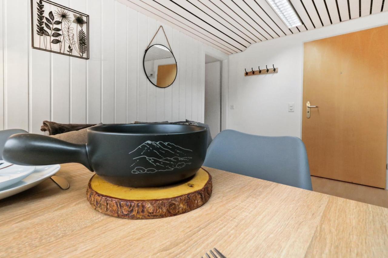 Appartement Confortable Avec Un Sauna Лойкербад Экстерьер фото